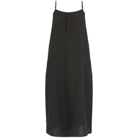 Sol Angeles Gauzy Maxi Dress Black Size Medium/Large NWT $128 MSRP - Picture 4 of 8